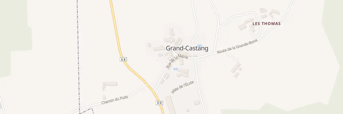 Plan du 5 Pl Saint-Cloud à Mauzac-et-Grand-Castang