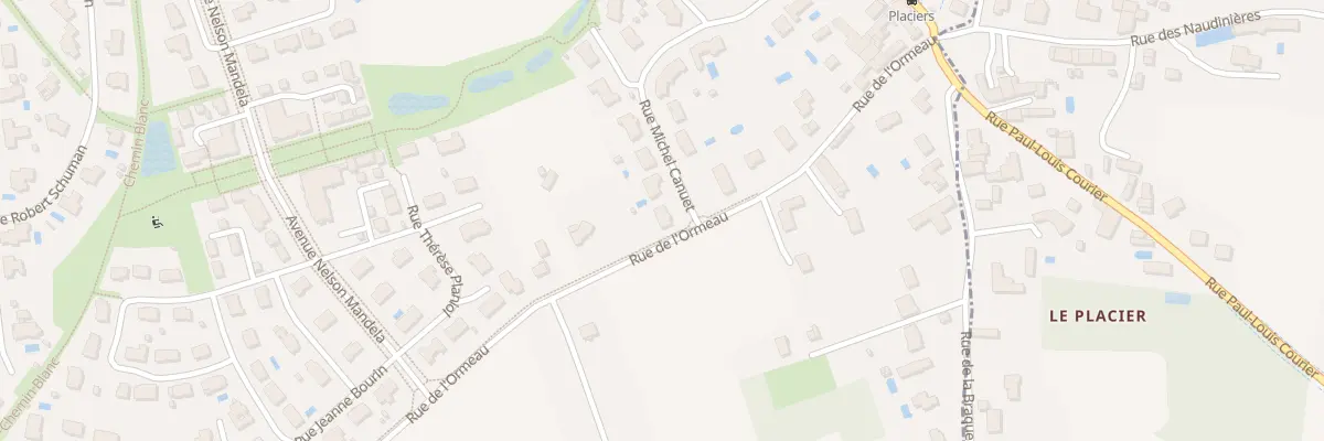 Plan du 2 Rue Michel Canuet à Saint-Avertin