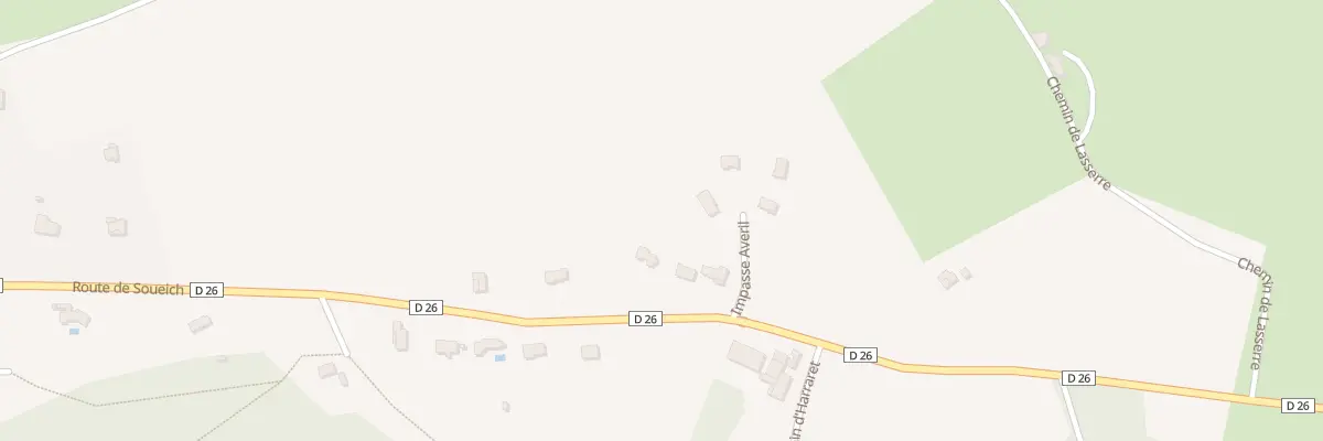 Plan du 827 Rte de Soueich à Encausse-les-Thermes