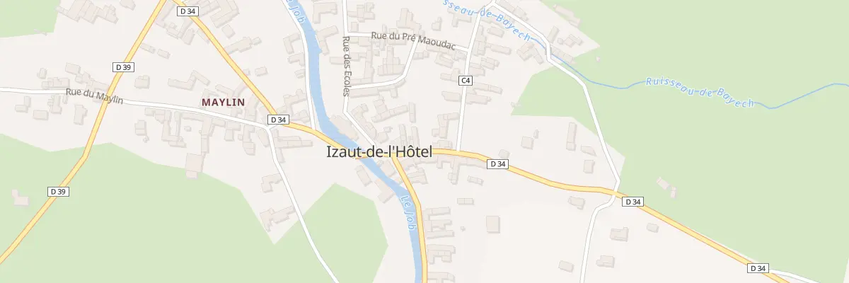 Plan du 46 Village à Izaut-de-l’Hôtel