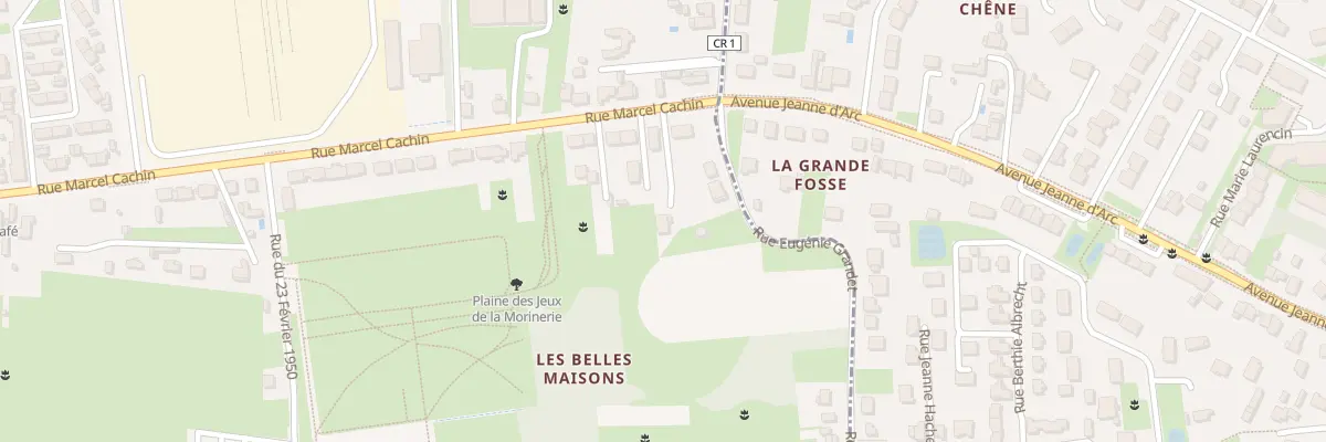 Plan du 451 Rue Marcel Cachin à Saint-Pierre-des-Corps