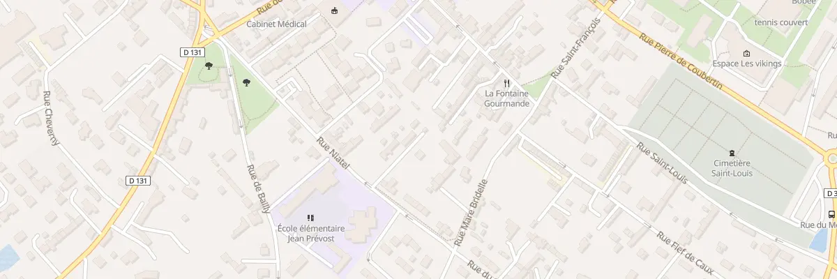 Plan du 31C Rue Niatel à Yvetot