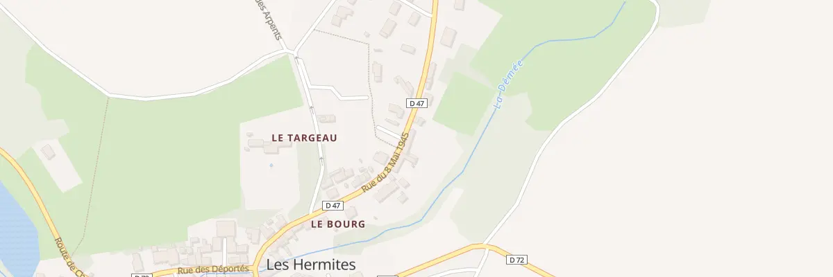 Plan du 26 Rue du 8 Mai 1945 aux Hermites