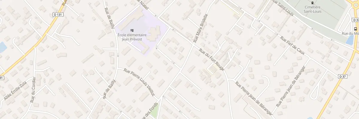 Plan du 4 Rue des Fonds à Yvetot