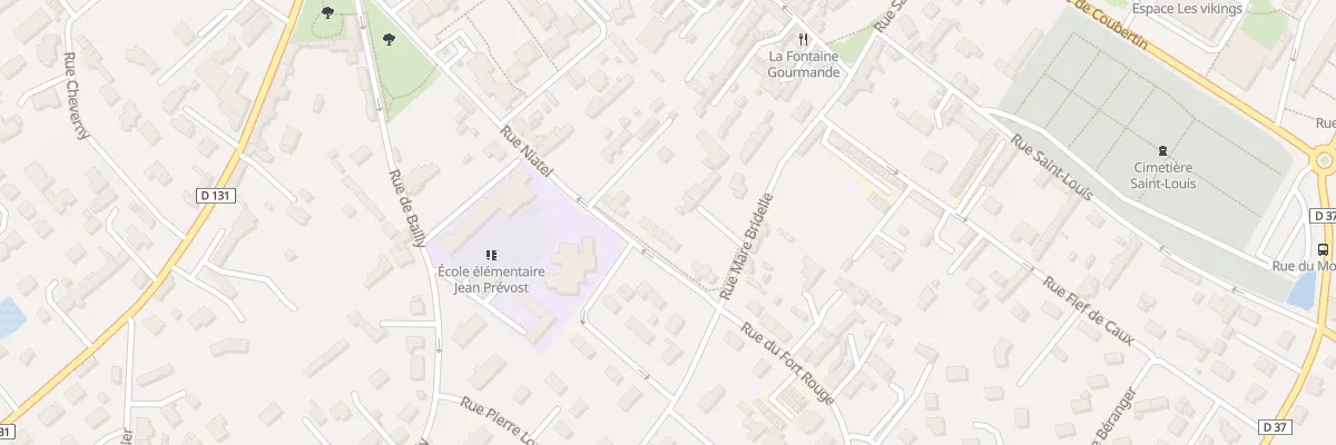 Plan du 41 Rue Niatel à Yvetot