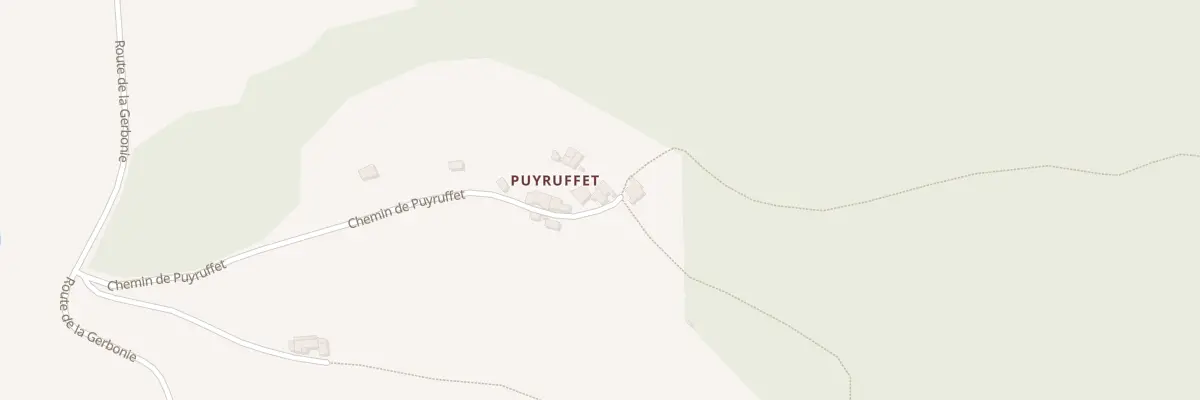 Plan du 238 Puyruffet à Villars