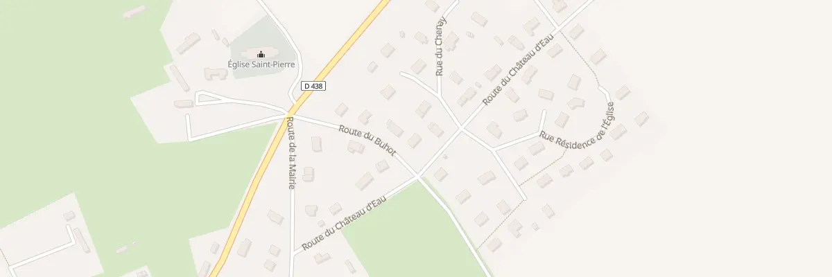 Plan du 7 Rte du Buhot à Bosrobert