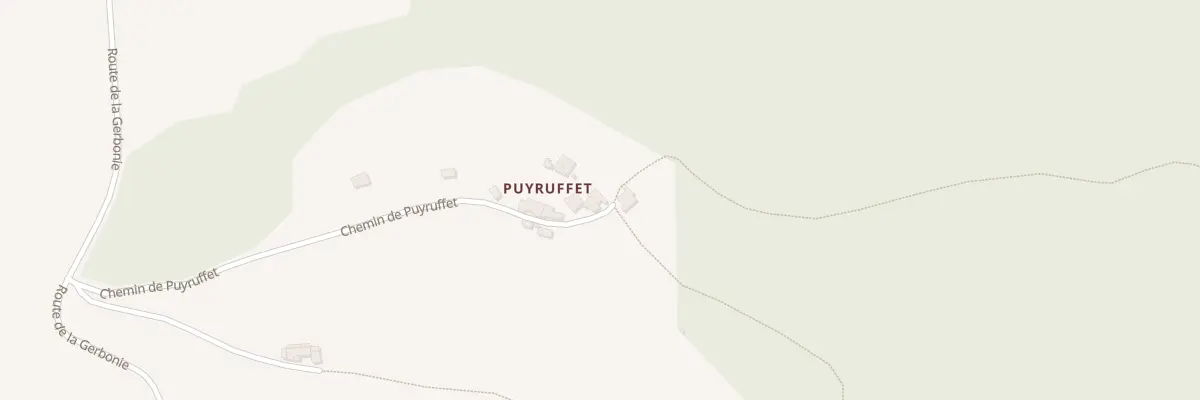 Plan du 237 Puyruffet à Villars