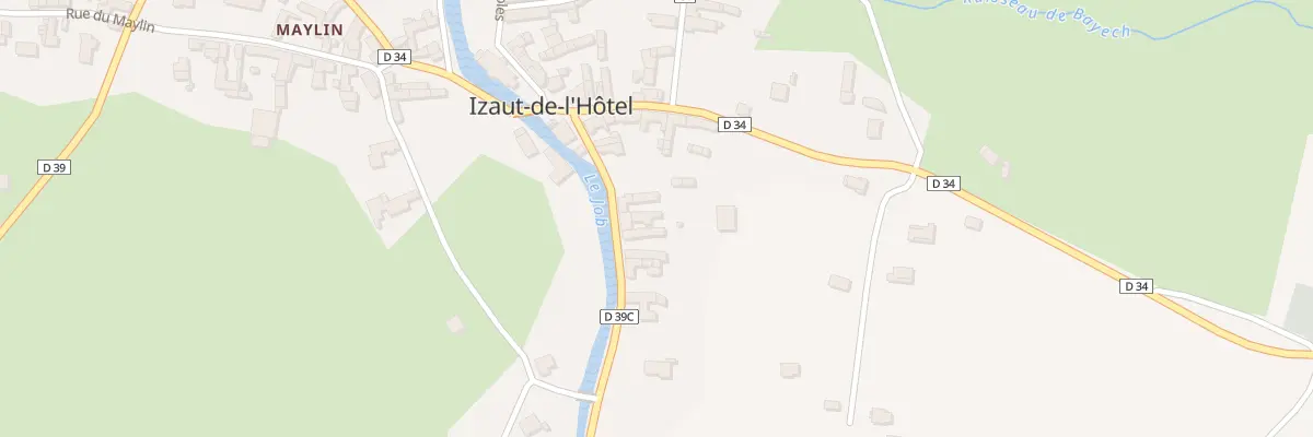 Plan du 63 Village à Izaut-de-l’Hôtel