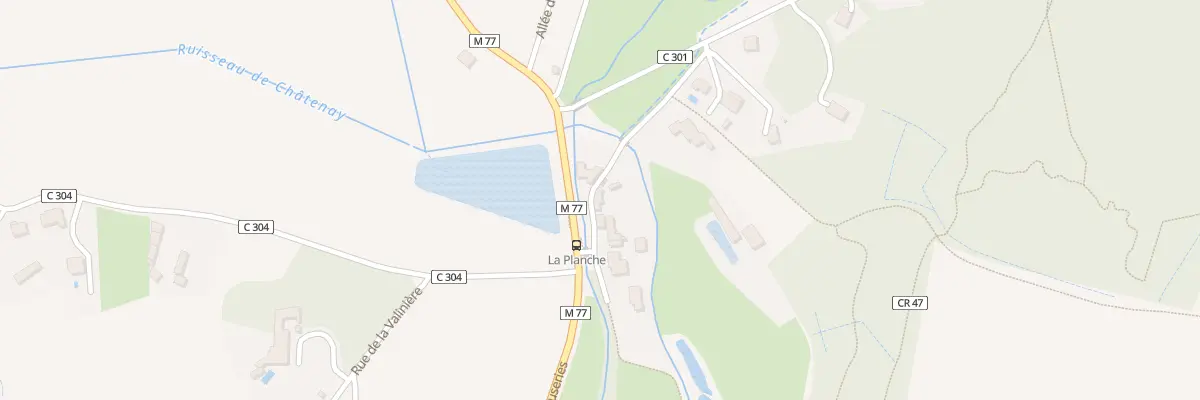 Plan du 16 Che de la Planche à Rochecorbon