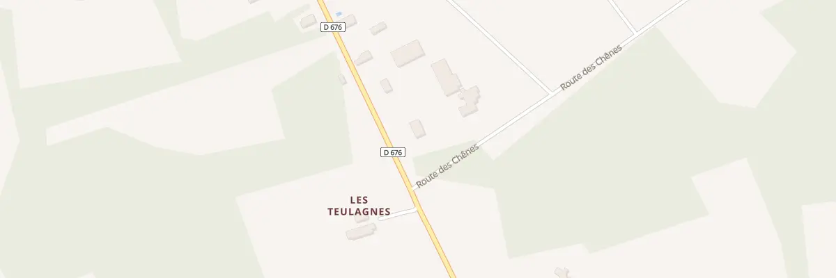 Plan du 73 Rte des Chênes à Beaumontois en Périgord