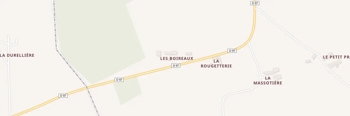Plan du 198A Les Boireaux à La Chapelle-Blanche-Saint-Martin