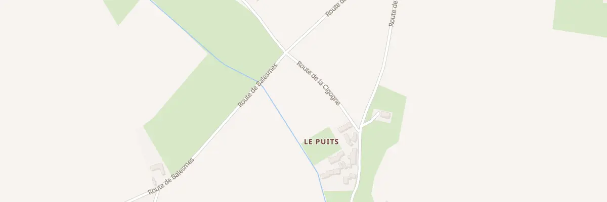 Plan du 1 Rte de la Cigogne à Cussay