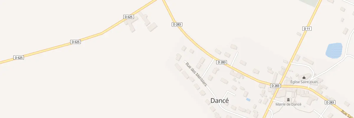 Plan du 25 Rue des Merisiers à Perche en Nocé