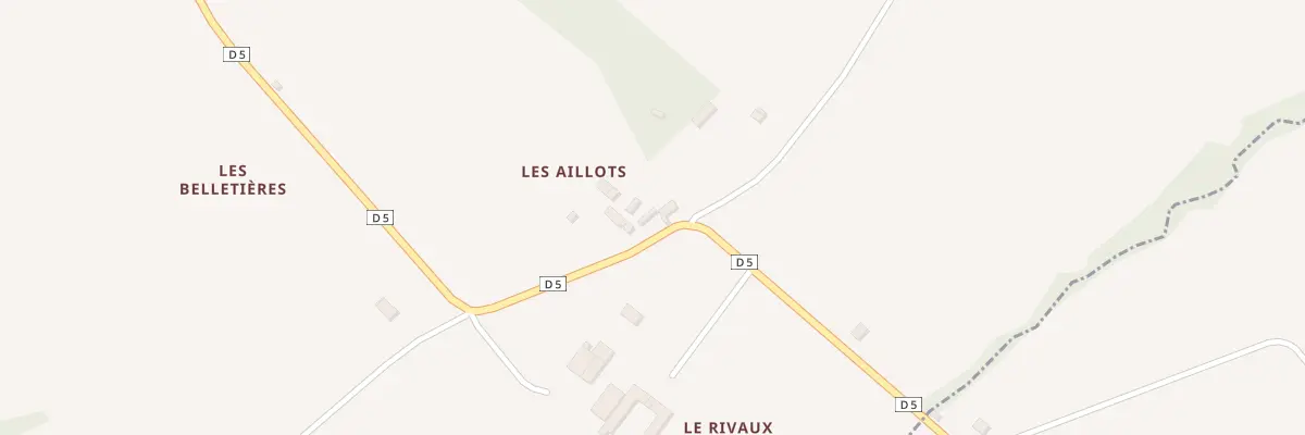 Plan du 5133 Les Aillots à Mairé