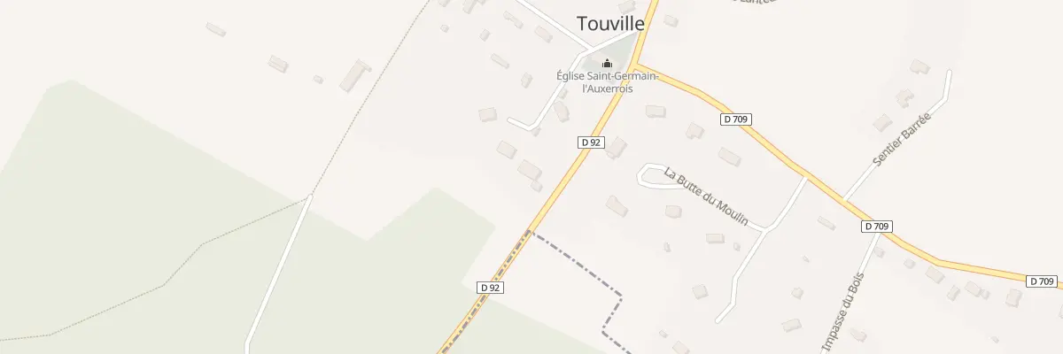 Plan du 2B Imp St Germain de l’Auxerrois à Thénouville