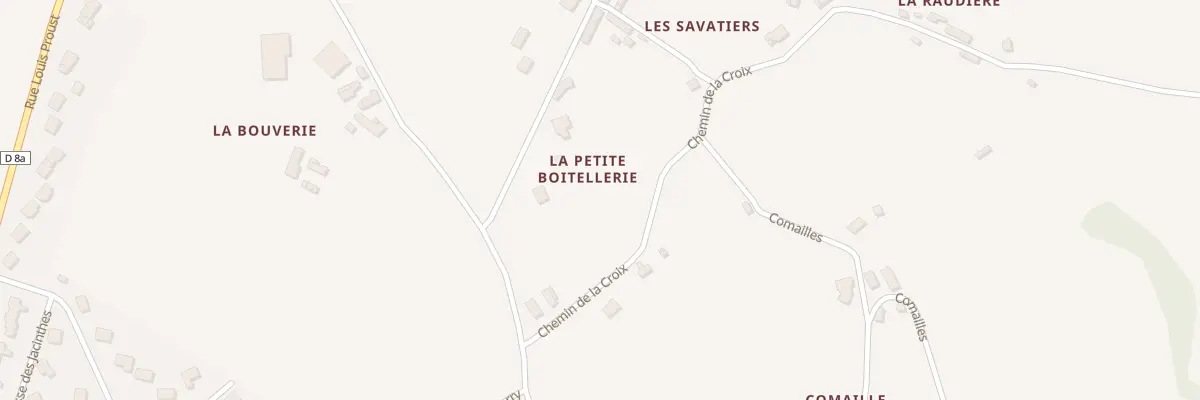 Plan du 77 La Petite Boitellerie à Bonneveau