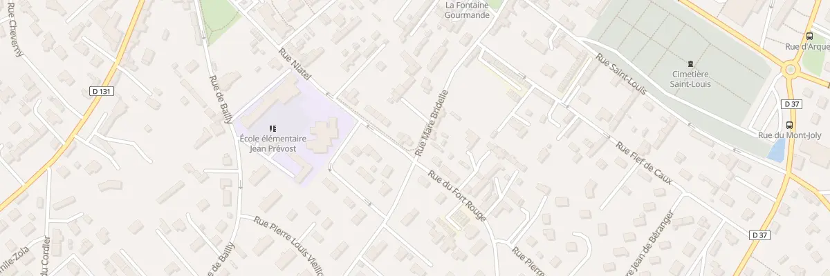 Plan du 51 Rue Niatel à Yvetot