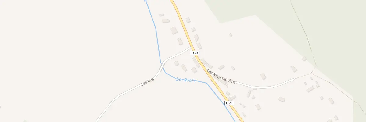 Plan du 3 Les Neuf Moulins à Beaumontel