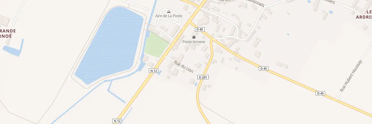 Plan du 2 Rue du Lion à Saint-Hilaire-sur-Risle