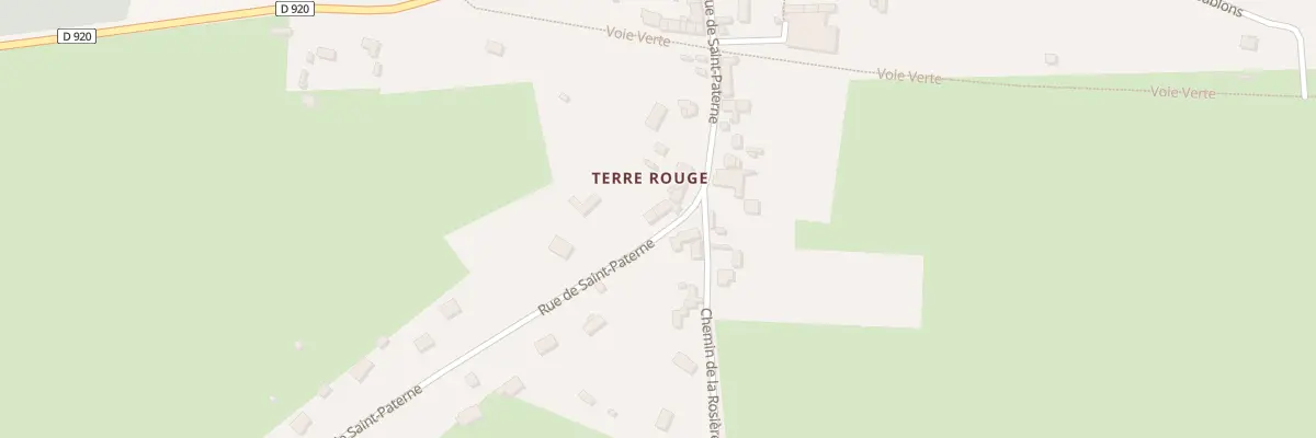 Plan du 28 Rue de Saint-Paterne à Rémalard en Perche