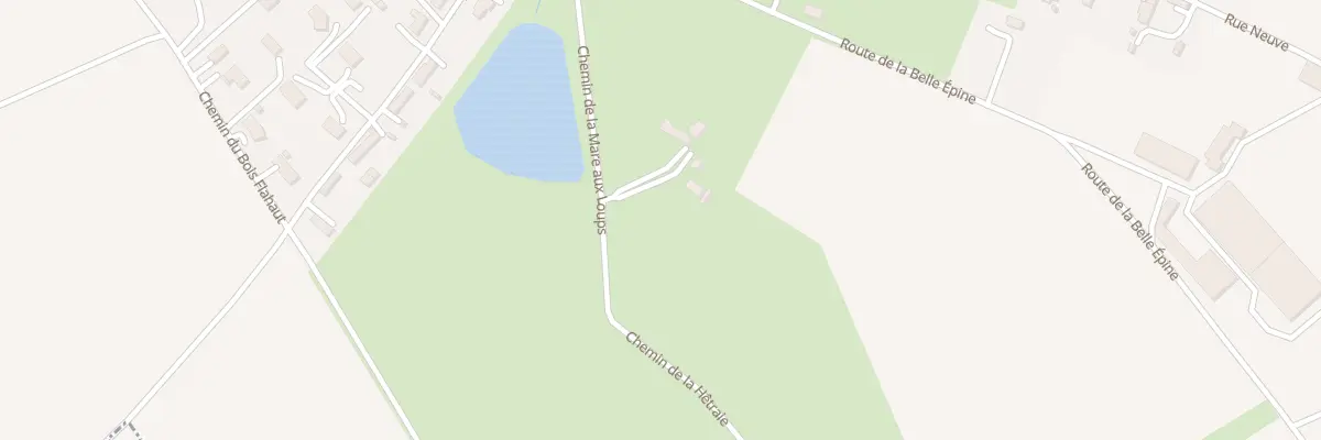 Plan du 197 Che de la Mare aux Loups à Harcanville