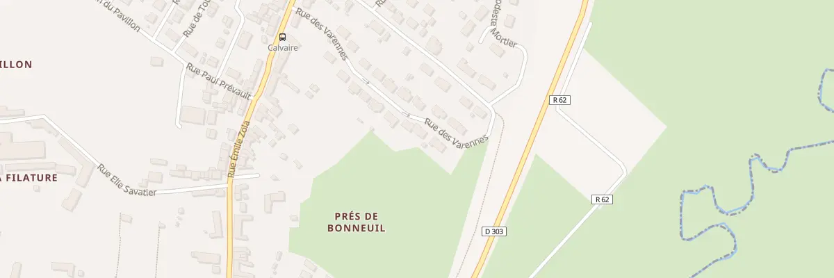 Plan du 16 Rue des Varennes à Bessé-sur-Braye