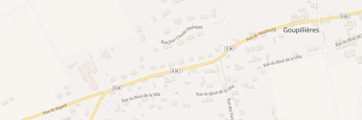 Plan du 29 Le Monument à Goupil-Othon