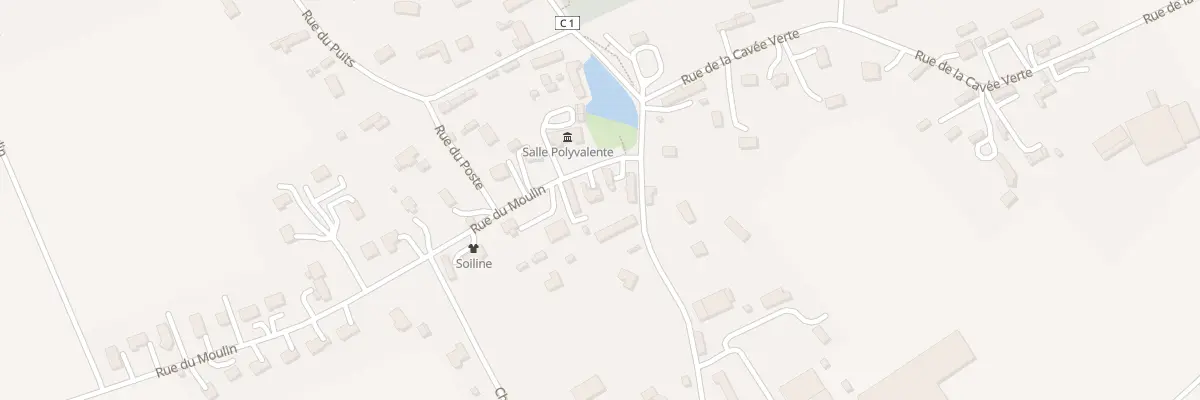 Plan du 50 Rue du Moulin à Manneville-ès-Plains