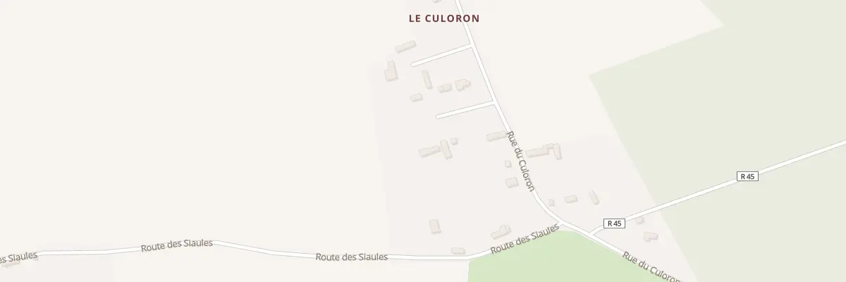 Plan du 5 Rue du Culoron à Ambenay
