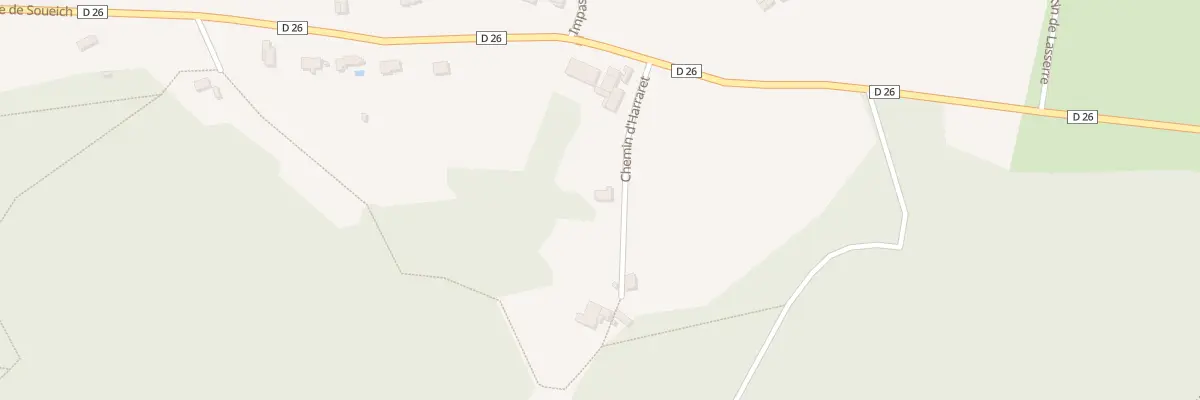 Plan du 60 Che d’Harratet à Encausse-les-Thermes