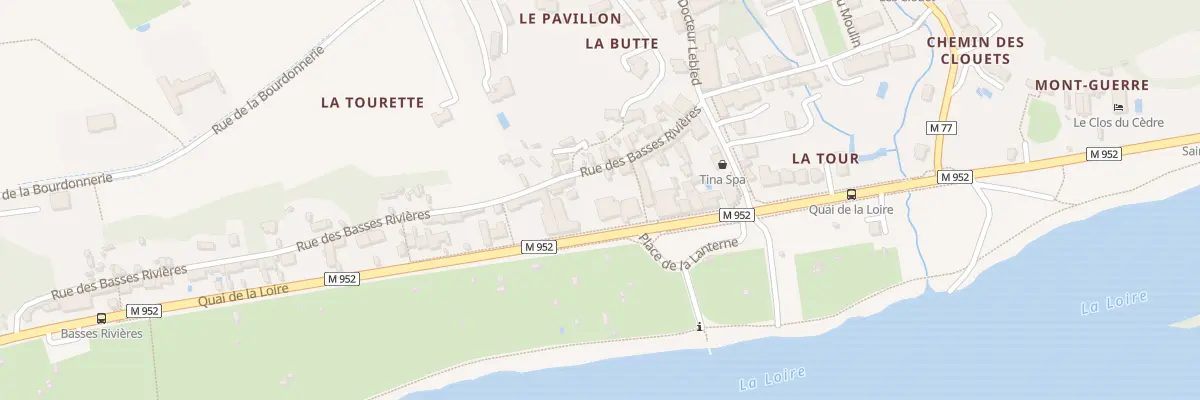Plan du 50 Quai de la Loire à Rochecorbon