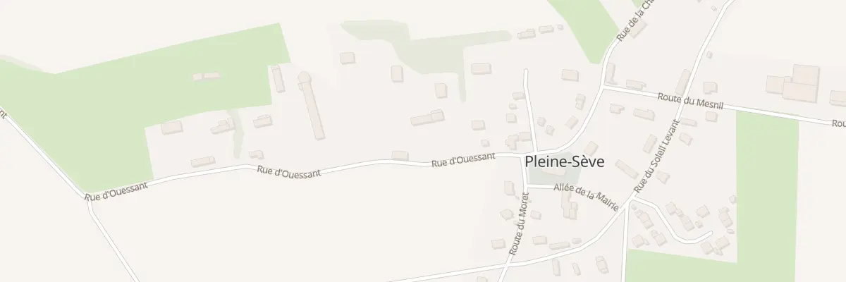 Plan du 12 Rue d’Ouessant à Pleine-Sève