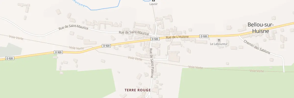 Plan du 4 Rue de Saint-Paterne à Rémalard en Perche