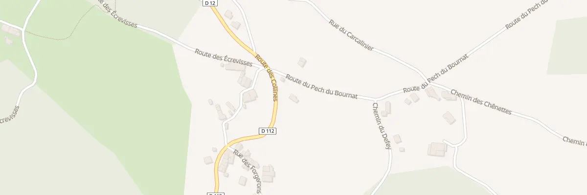 Plan du 5001 Villechalane à Saint-Barthélemy-de-Bussière