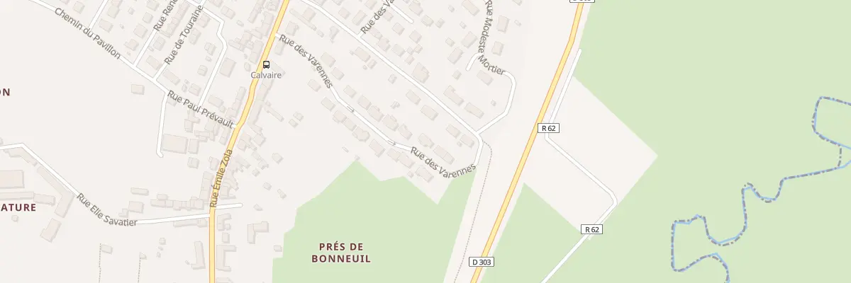 Plan du 15 Rue des Varennes à Bessé-sur-Braye