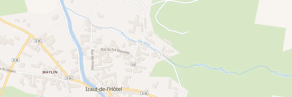 Plan du 30 Village à Izaut-de-l’Hôtel