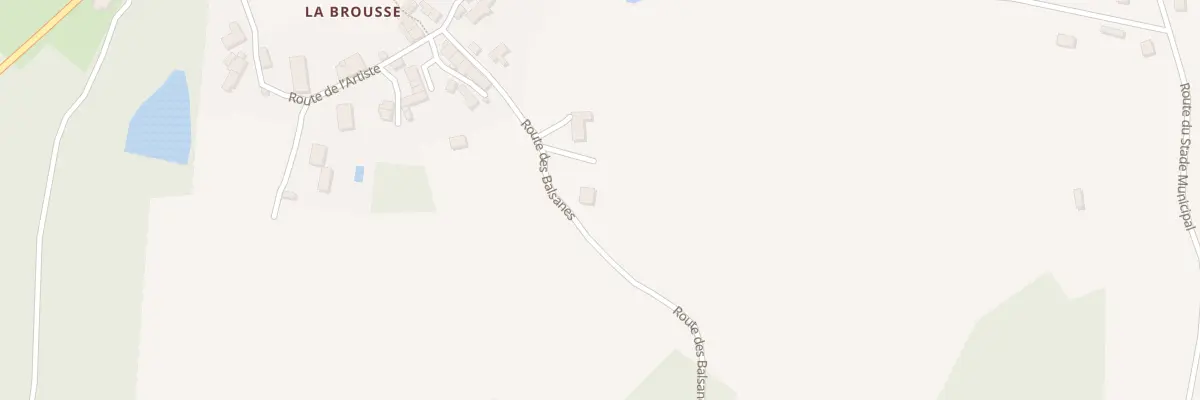 Plan du 237B La Brousse à Abjat-sur-Bandiat