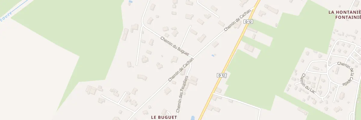 Plan du 4 Chem de Cachan à Saramon