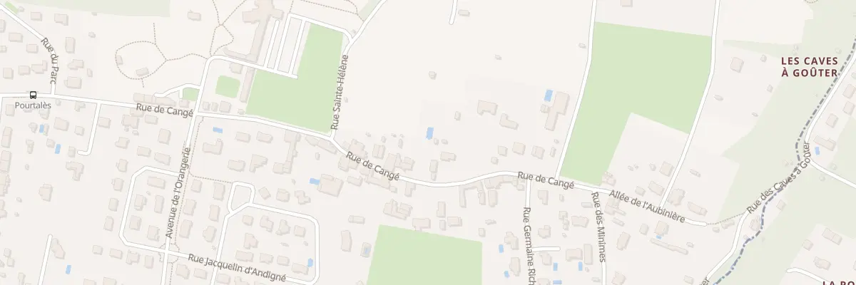 Plan du 156 Rue de Cangé à Saint-Avertin