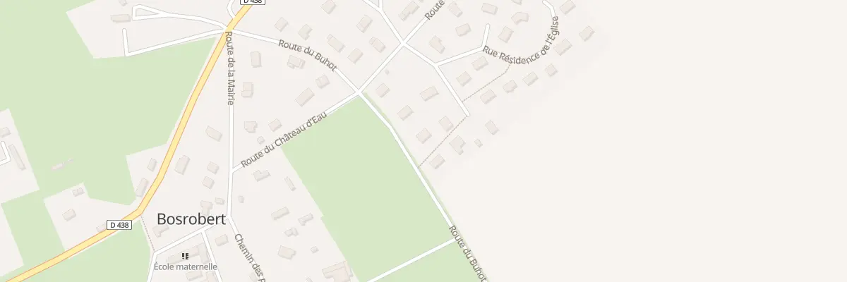 Plan du 1001 Rte du Buhot à Bosrobert