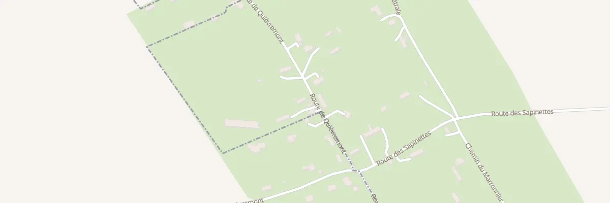 Plan du 580 Rte de Quievremont à Harcanville