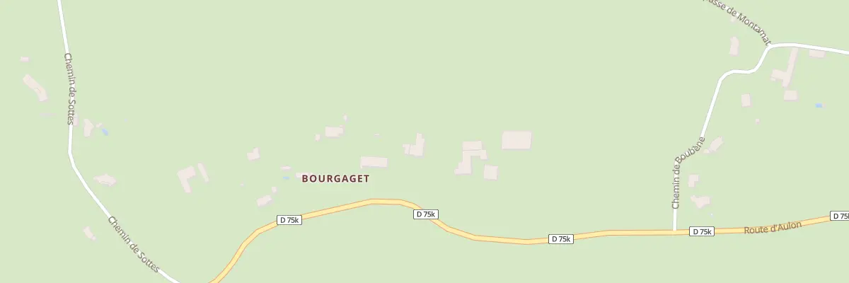 Plan du 148 Bourgaget à Saint-Marcet