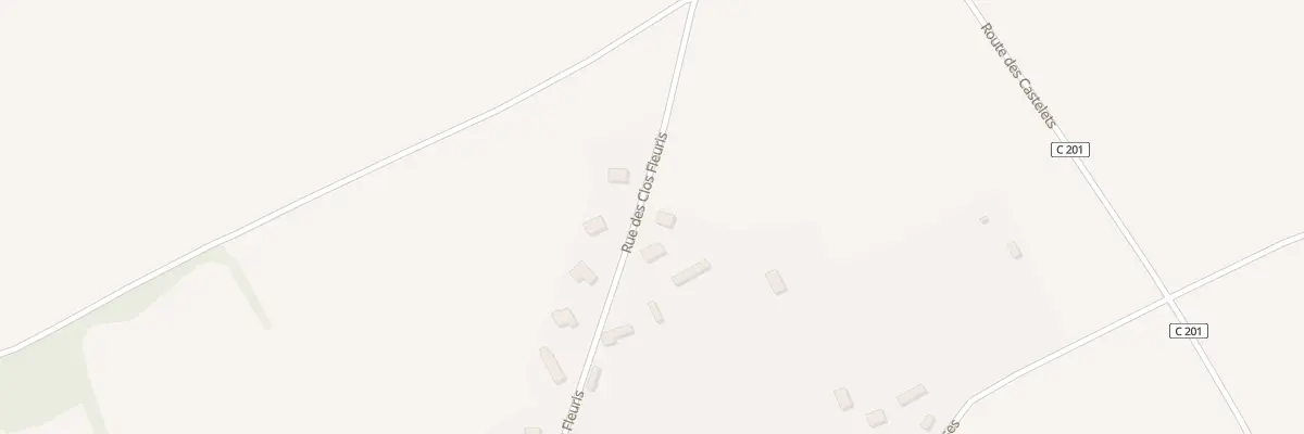 Plan du 426 Rue des Clos Fleuris à Gueutteville-les-Grès