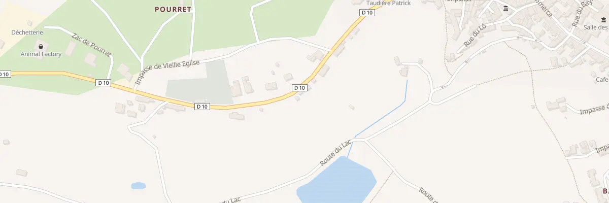 Plan du 17 Rue Aristide Salères à Laroque-Timbaut