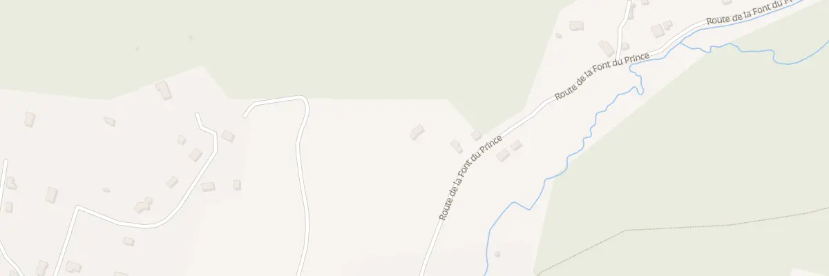 Plan du 333 Rte de la Font du Prince à Saint-Pardoux-la-Rivière