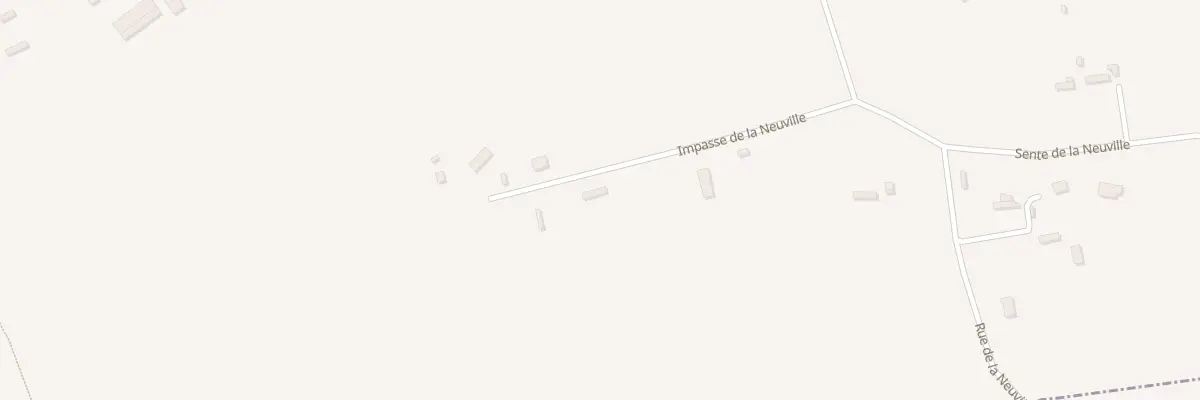 Plan du 1 Imp de la Neuville à Hauville