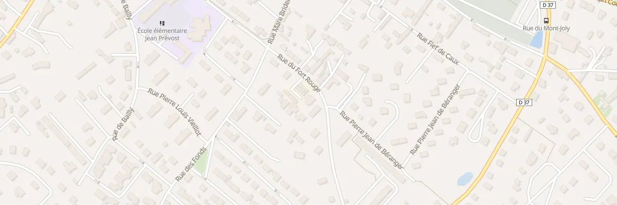 Plan du 4B Rue du Fort Rouge à Yvetot