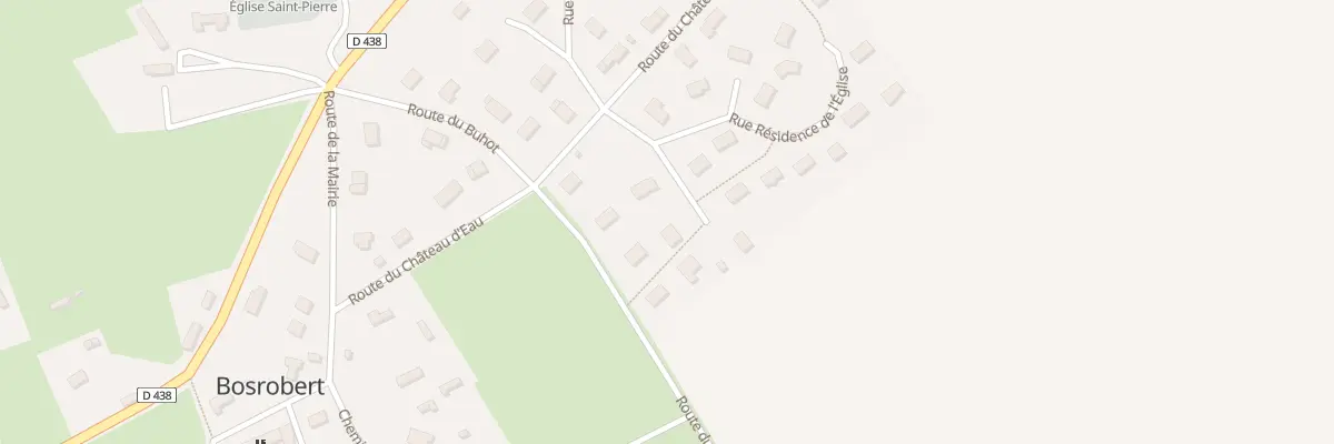 Plan du 2 Rue Residence de l’Eglise à Bosrobert
