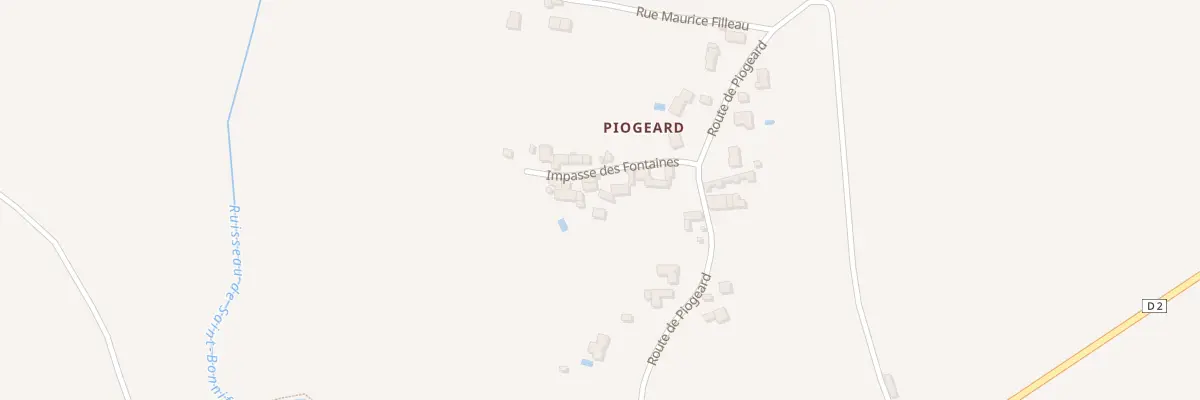 Plan du 7 Imp des Fontaines à La Puye